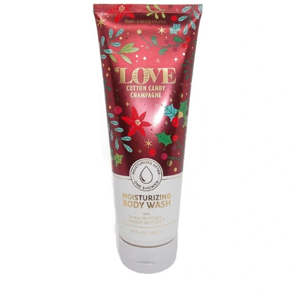 DISCONTINUED Bath & Body Works LOVE Cotton Candy Champagne Body Wash